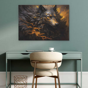 Howling Majesty - Luxury Wall Art