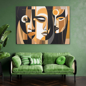 Human Embrace - Luxury Wall Art