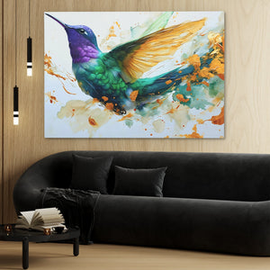 Hummingbird Dance - Luxury Wall Art