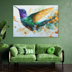 Hummingbird Dance - Luxury Wall Art