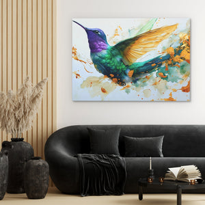 Hummingbird Dance - Luxury Wall Art