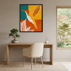 Hummingbird Ochre Hover — Hummingbird Ochre Hover Japan Style Port 58