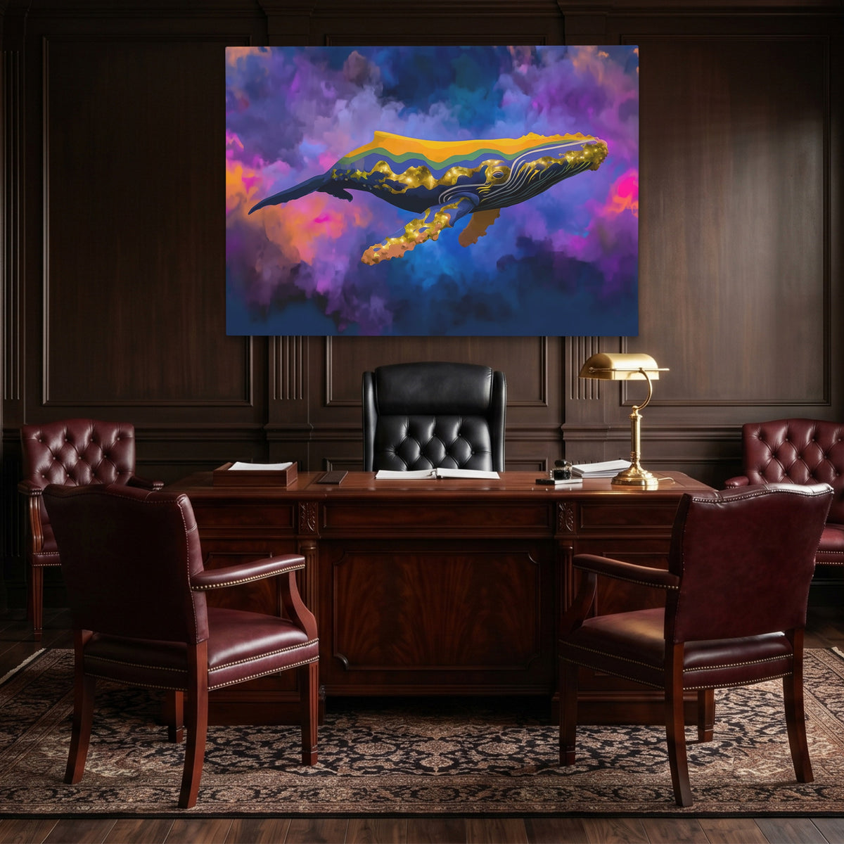 Humpback Whale Nocturne — Humpback Whale Nocturne Law Office Land 206