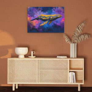 Humpback Whale Nocturne — Humpback Whale Nocturne Brown Wall 110