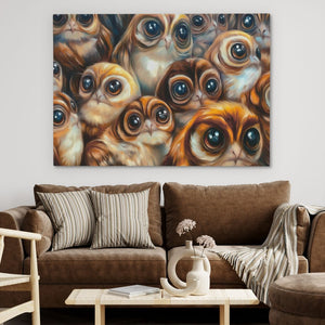 Hungry Birds - Luxury Wall Art