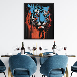 Hungry Tiger - Luxury Wall Art