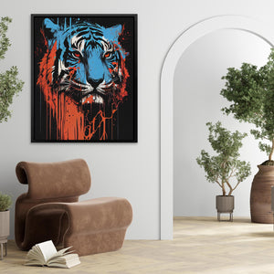 Hungry Tiger - Luxury Wall Art