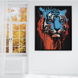 Hungry Tiger - Luxury Wall Art