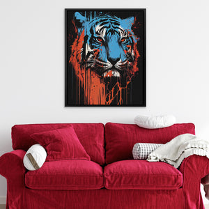 Hungry Tiger - Luxury Wall Art