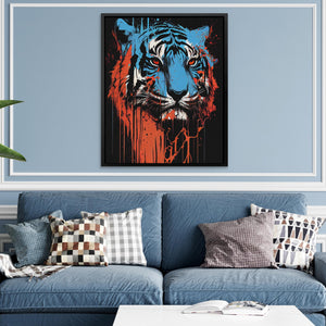 Hungry Tiger - Luxury Wall Art