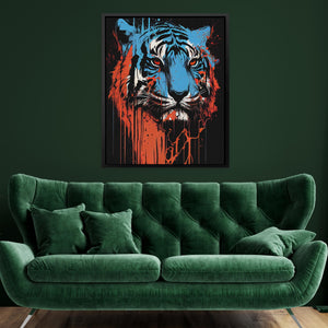 Hungry Tiger - Luxury Wall Art