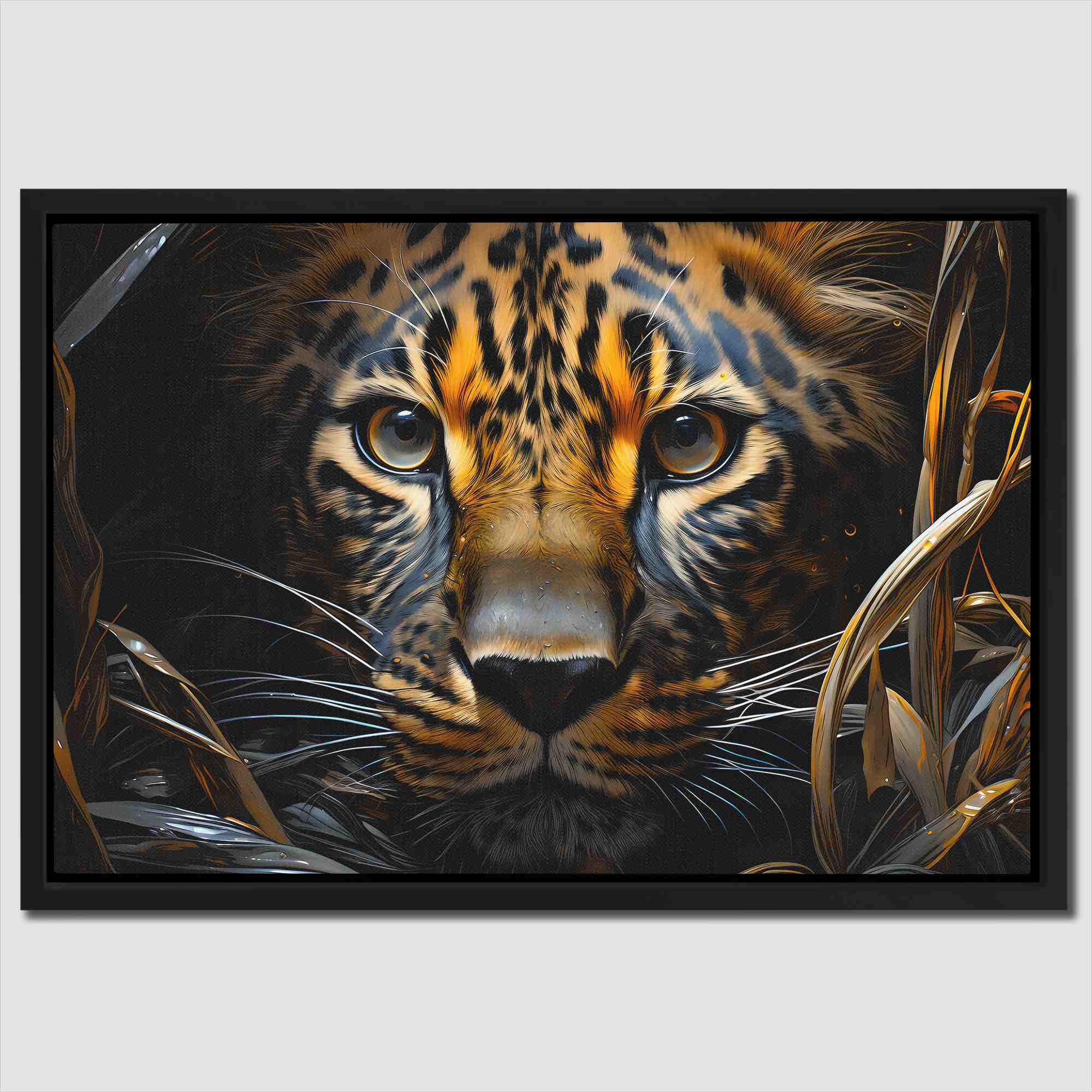 Hunting Leopard - Luxury Wall Art