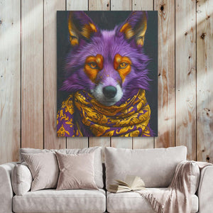 Hype Beast Fox - Luxury Wall Art