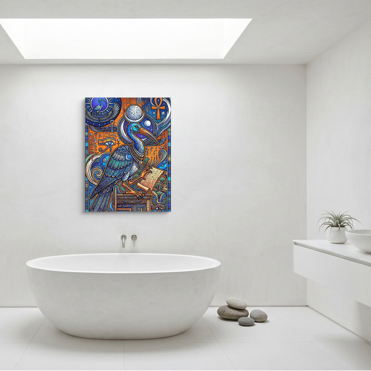 Ibis Scribe Night — ibis scribe night sq minimalist bathroom 1port flush print
