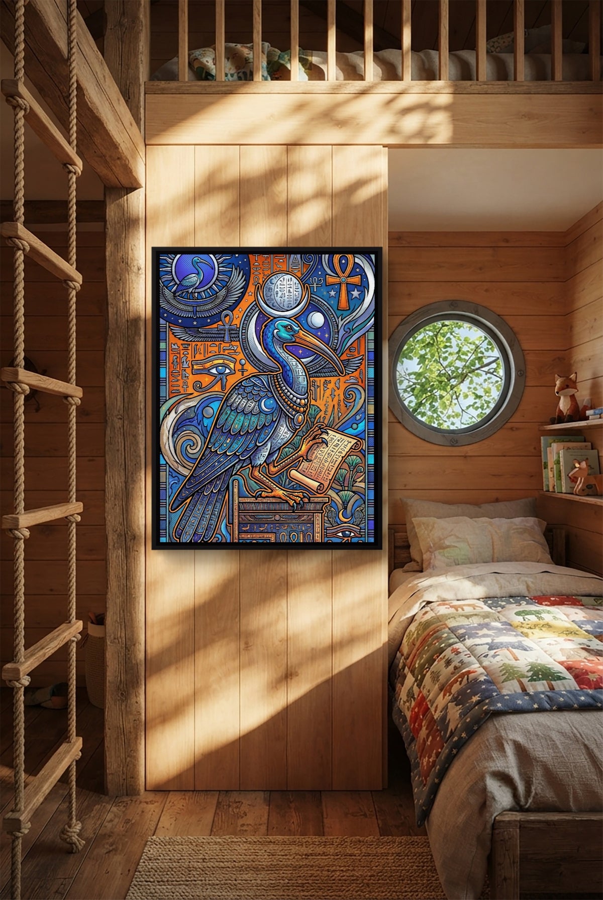 Ibis Scribe Night — ibis scribe night p bedroom with loft area 1port framed black