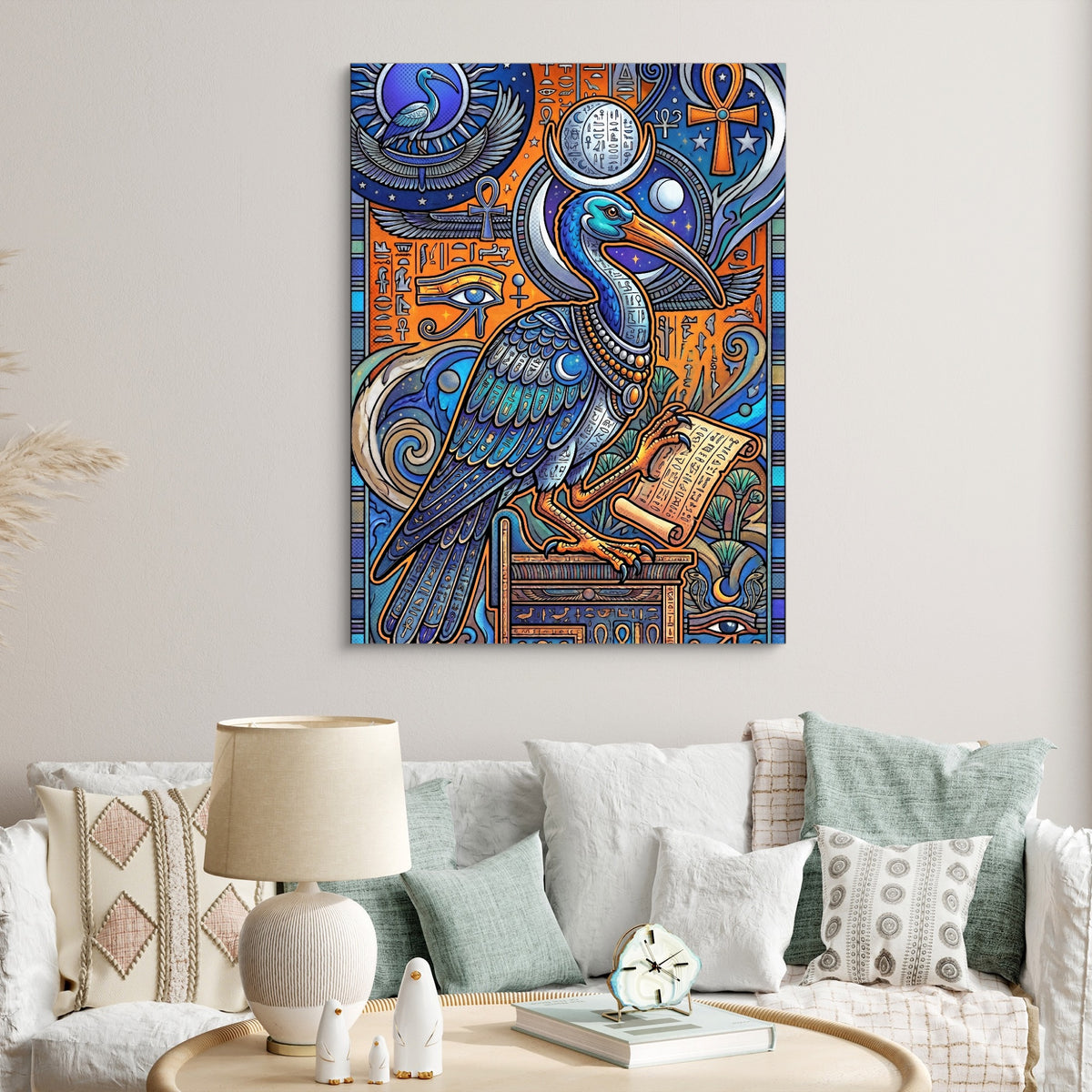 Ibis Scribe Night — ibis scribe night sq clock bed 1port flush print