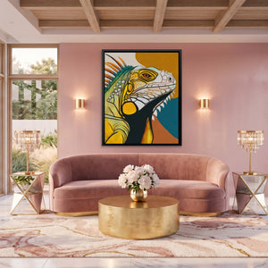 Iguana Golden Profile — Iguana Golden Profile Pink Pleasure Port 148