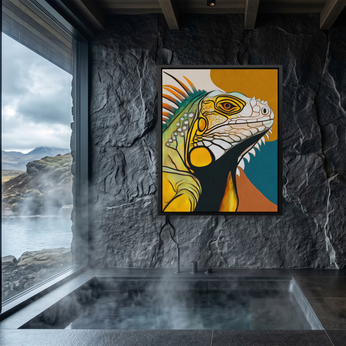 Iguana Golden Profile — Iguana Golden Profile Sauna Dark Port 214