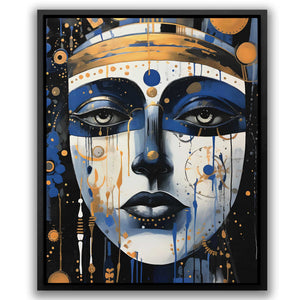 Indigo Diva - Luxury Wall Art