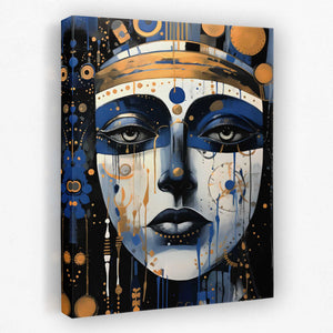 Indigo Diva - Luxury Wall Art