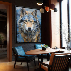 Indigo Guardian - Luxury Wall Art