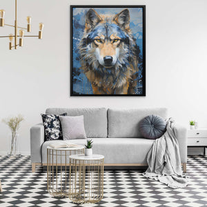 Indigo Guardian - Luxury Wall Art