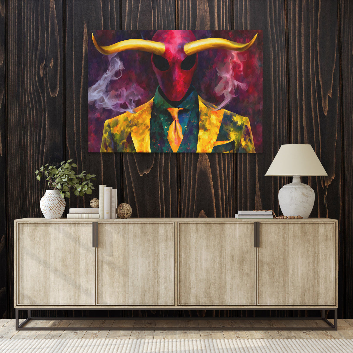 Infernal Executive - Luxury Wall Art