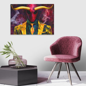 Infernal Executive - Luxury Wall Art