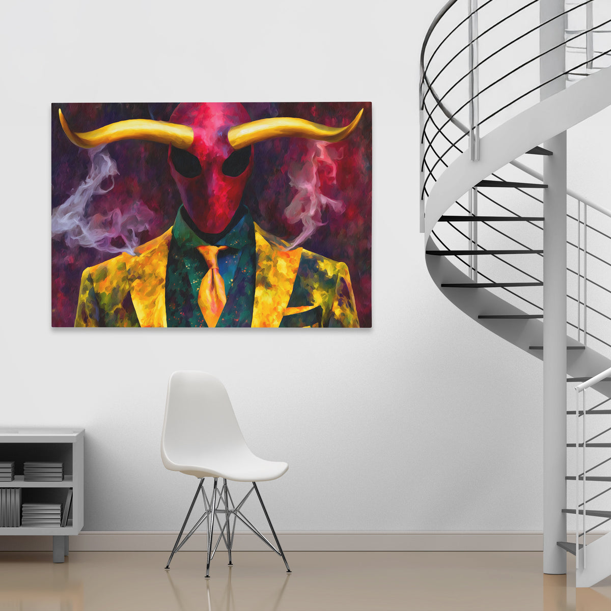 Infernal Executive - Luxury Wall Art