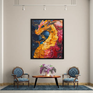 Inferno Dragon - Luxury Wall Art