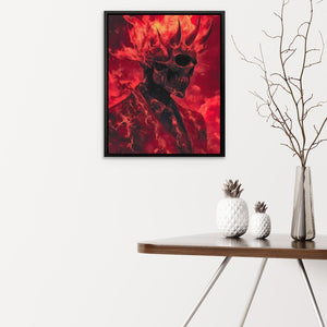 Inferno in a Suit - Luxury Wall Art