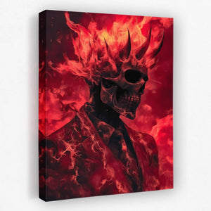 Inferno in a Suit - Luxury Wall Art