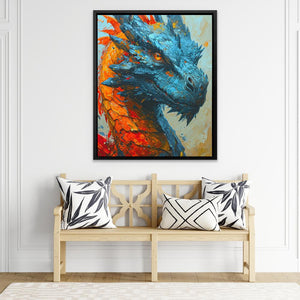 Inferno Scaled Myth - Luxury Wall Art