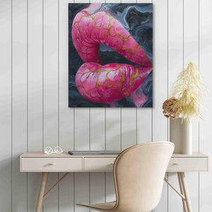 Injected Lips - Luxury Wall Art