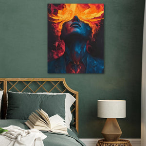 Inner Firestorm - Luxury Wall Art