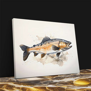 Iridescent Salmon - Luxury Wall Art