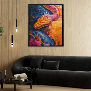 Iridescent Serpent - Luxury Wall Art