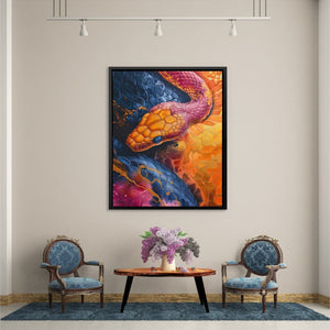 Iridescent Serpent - Luxury Wall Art