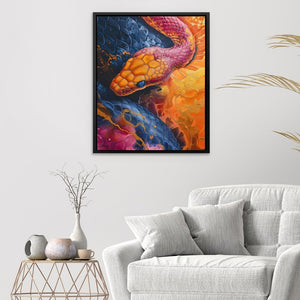 Iridescent Serpent - Luxury Wall Art