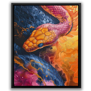 Iridescent Serpent - Luxury Wall Art