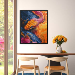 Iridescent Serpent - Luxury Wall Art