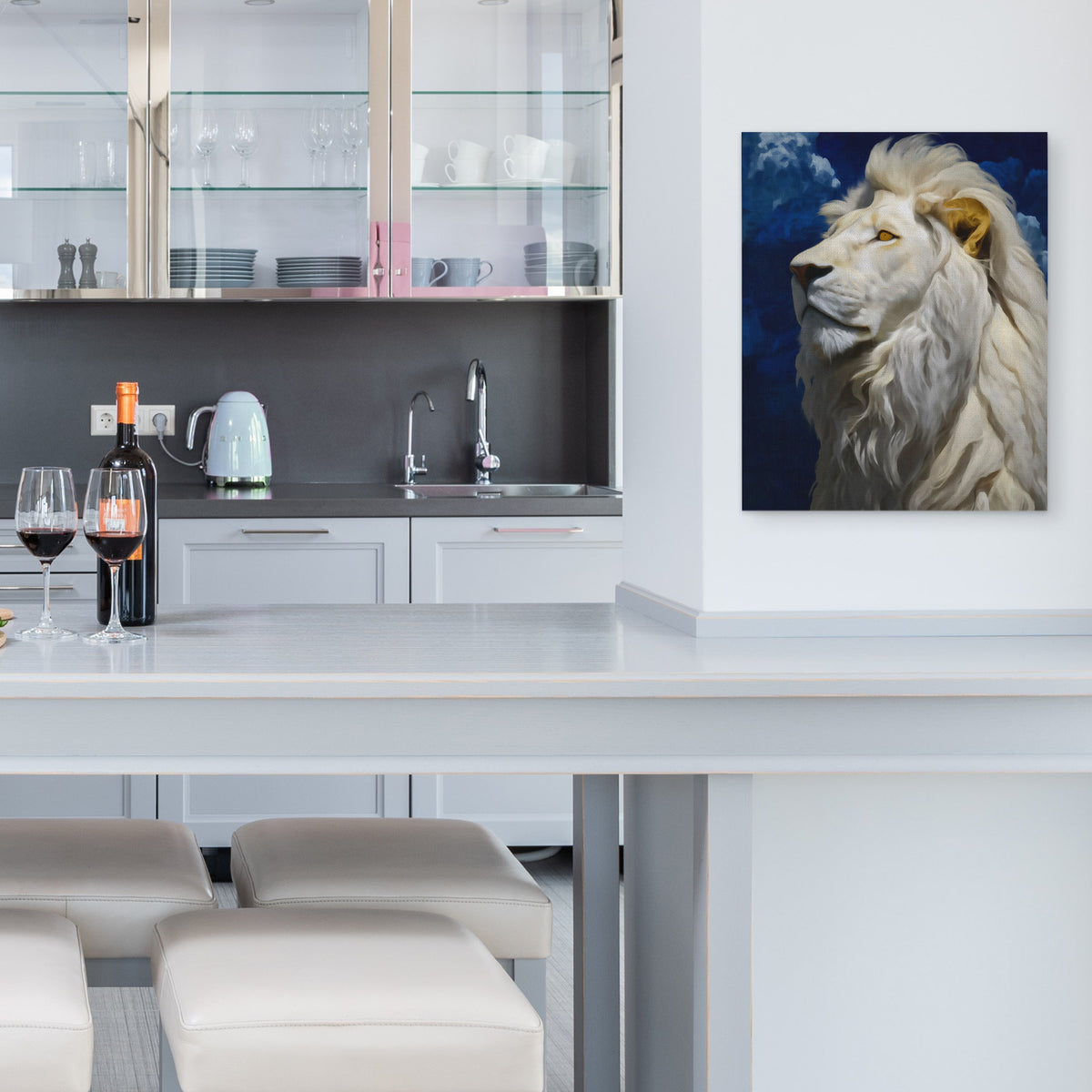 Ivory Lion Nightfall