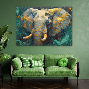 Jade Elephant Tusks - Luxury Wall Art