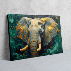 Jade Elephant Tusks - Luxury Wall Art