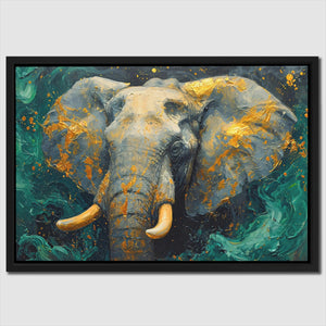 Jade Elephant Tusks - Luxury Wall Art