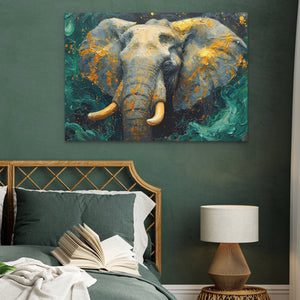 Jade Elephant Tusks - Luxury Wall Art