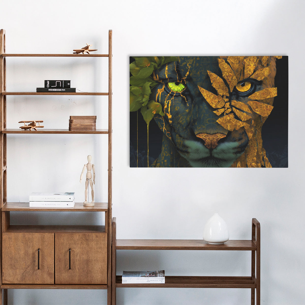 Jade Eyes Rising - Luxury Wall Art