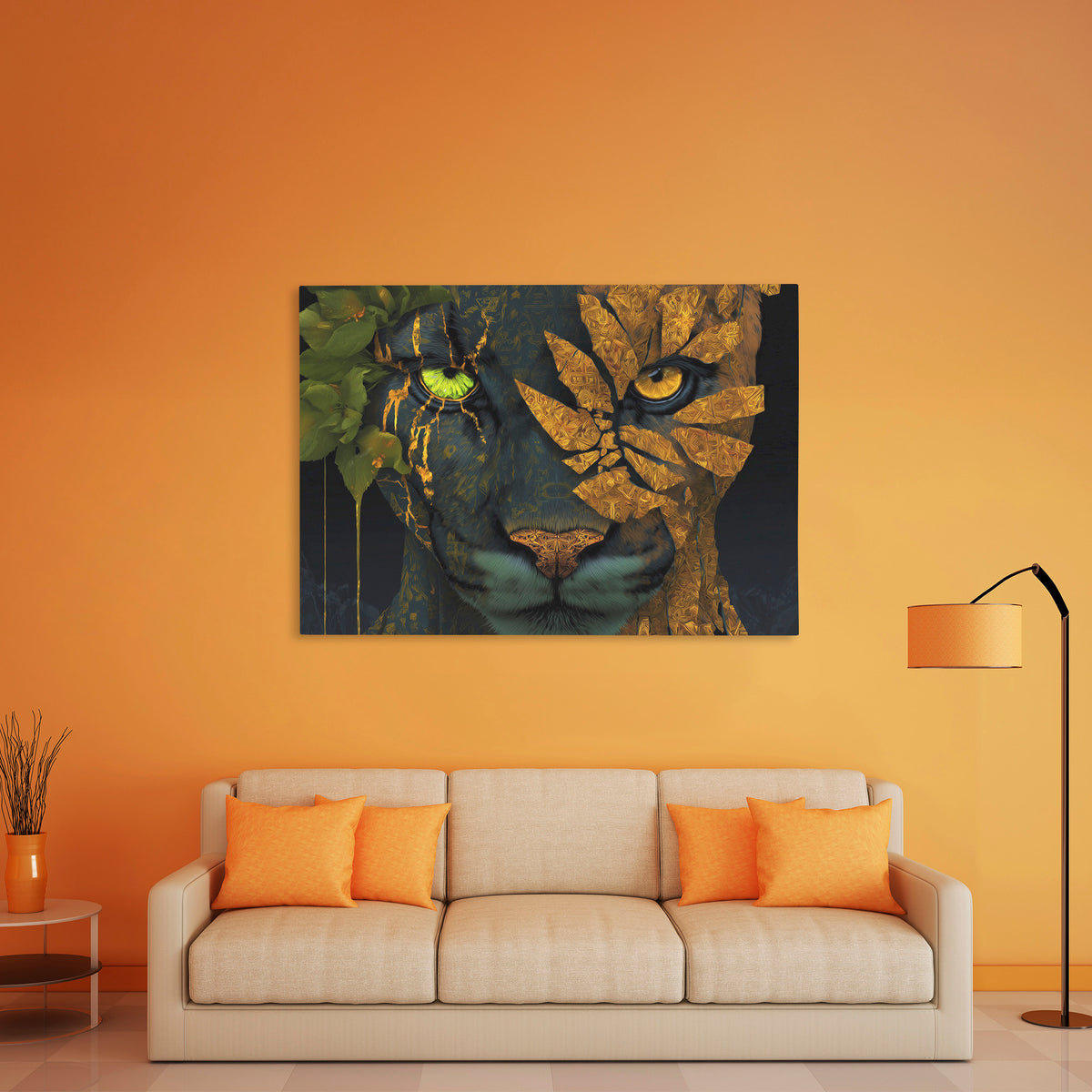 Jade Eyes Rising - Luxury Wall Art