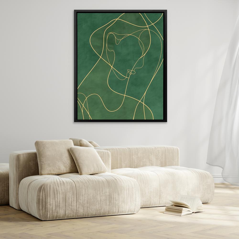 Jade Oasis - Luxury Wall Art