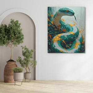 Jade Serpent - Luxury Wall Art